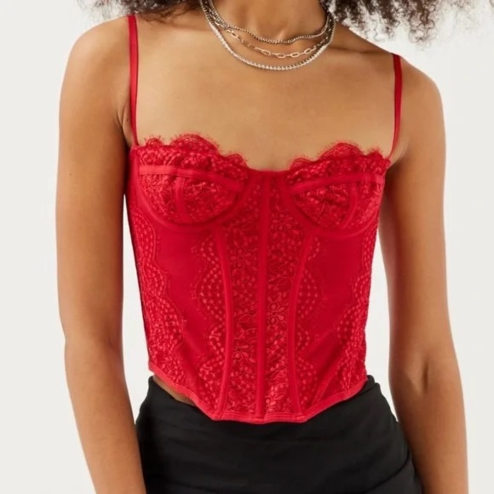 URBAN OUTFITTERS OUT FROM UNDER MODERN LOVE CORSET